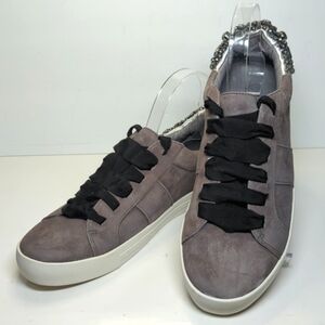 Joie Darena gray leather suede women's size 10 EU 40